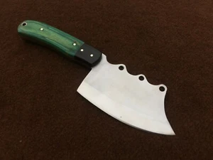 Custom Handmade Carbon Steel Professional's Chef Knife,Meat Cleaver,Bush Craft 7 - Picture 1 of 4
