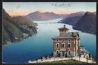 Ansichtskarte Lugano, Lago di Lugano, Kulm-Hotel, Visto dalla vetta Mte. Brè 