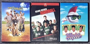 Hardball/The Sandlot/Major League DVD Baseball Keanu Reeves Charlie Sheen  - Picture 1 of 3