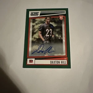 2022 Score - Rookie Autograph Green #366 Daxton Hill (RC) - Picture 1 of 2