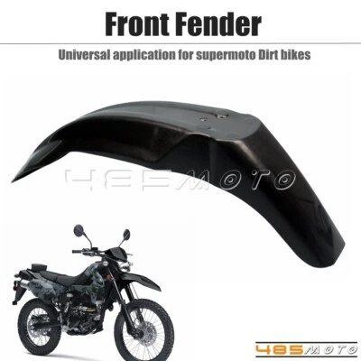 Supermoto Front Fender Mudguard Universal Dirt Bike For Yamaha Honda Suzuki BMW - Image 1 of 4