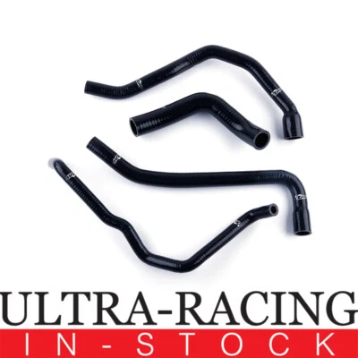 ZAP For 2003 TRIUMPH SPEED TRIPLE 955i Radiator Silicone Coolant Hoses Black  - Image 1 of 4