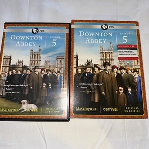 PBS Downtown Abbey Season Five 5 (DVD, 2015, 3-Disc Set +Bonus CD) - Picture 1 of 5
