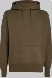 RICHARD JAMES OVER THE HEAD HOODIE DARK OLIVE SIZE EXTRA LARGE RRP £175 #M48 - Picture 1 of 6