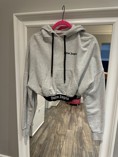 PALM ANGELS Felpa con cappuccio angeli delle palme