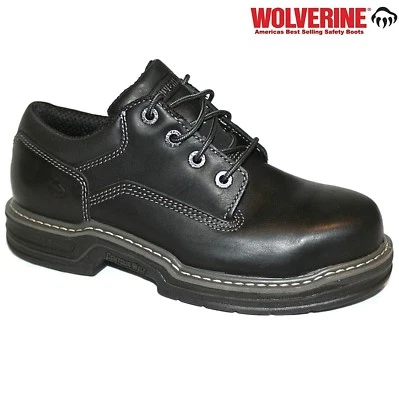 Wolverine women's Raider Oxford Contour Welt Steel Toe Work Boots Mens Shoes Sz