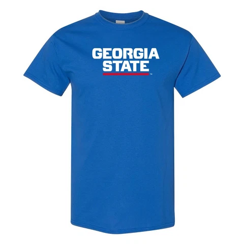 Georgia State Panthers Basic Block T-Shirt - Royal Cover