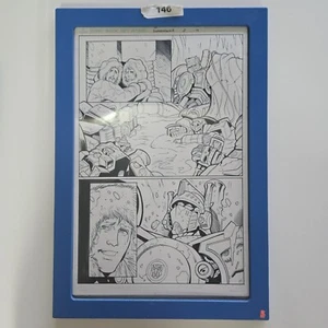 Cómic Original Arte Transformers Infestation #2 p.11 Guido Guidi Chuck Dixon - Imagen 1 de 6