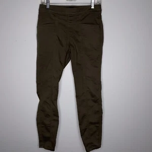 Pantalone donna PrAna verde oliva skinny elasticizzato meme taglia 4 slim fit 27" x 27" - Foto 1 di 7