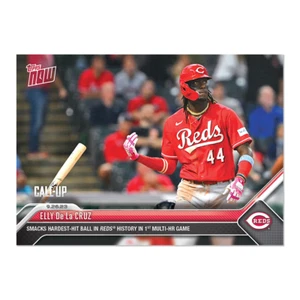 2023 Topps NOW # 921 -Elly Cruz 1st Multi HR Game w/Hardest Hit - Free Ship! - Picture 1 of 2