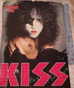 Kiss Band 1997 Kalender Sammlerstück Qualität Farbe Pin Up Fotos Vintage UKimport - Bild 1 von 8
