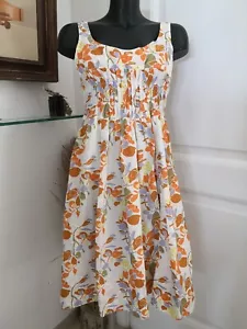 Kleid AUTRE TON geblümt mit Trägern Gr. 40 FR sehr guter Zustand - Bild 1 von 11