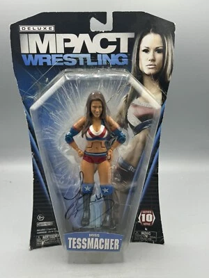 TNA Jakks Impact WRESTLING Deluxe 10 Miss Brooke Tessmacher Firmado Ver Descripción Foto 1 de 4
