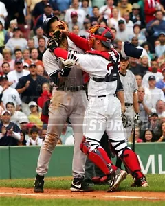 Jason Varitek Red Sox AROD brawl fenway Yankees 8x10 11x14 16x20 photo 094 - Picture 1 of 1