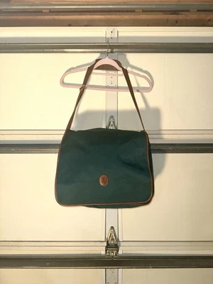 Vintage RALPH LAUREN Polo GREEN Canvas Bag Preowned - Image 1 of 4
