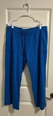 Женские бирюзовые брюки на шнурке Danskin Now размер XXL/2XG миниатюрные - Изображение 1 из 3