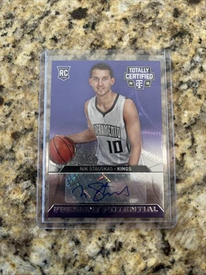 2014-15 Panini Totally Certified /99 Nik Stauskas  Rookie Auto RC - Image 1 of 2