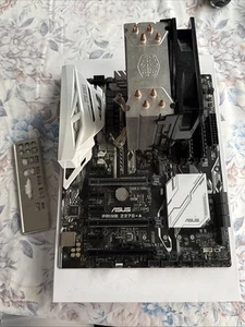 Pack ventilateur Intel I7-7700K CPU Asus z270 A 16 Go RAM carte mère 212 Evo débloqué - Photo 1/8