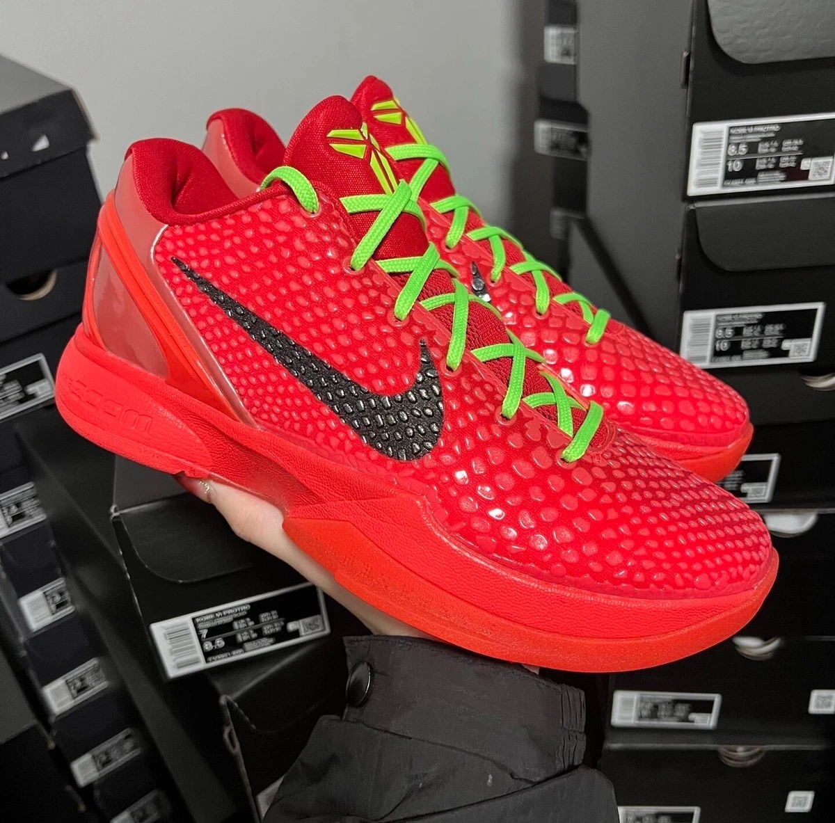 Preços baixos em Nike Kobe 6 Protro Low Reverse Grinch | eBay