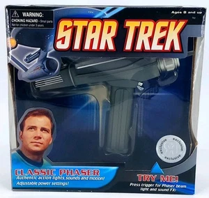2008 Star Trek Classic Phaser Diamond Select Toys Toys-R-Us Exclusive - Foto 1 di 7
