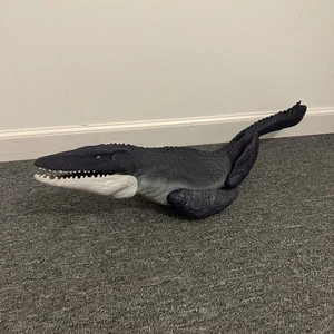 Jurassic World Park Real Feel Mosasaurus Sea Dinosaurus 28” juguete grande - Imagen 1 de 5