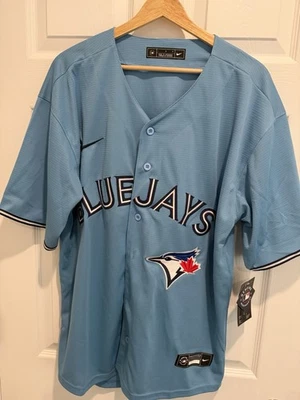 Camiseta deportiva azul claro grande vladimir Guerrero Jr. Blue Jays #27 nueva con etiquetas Foto 1 de 4