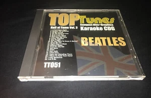 Top Tunes Karaoke Hall of Fame Vol. 1 The Beatles TT-051 22 Tracks - Picture 1 of 5