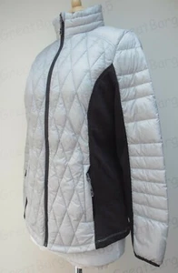 Ladies 32 Degrees Jacket Coat 650 Fill Down Coat Stretch Sides Blue Silver S M L - Picture 1 of 41