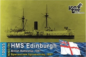 Kit de resina Combrig 1/700 acorazado acorazado HMS Edimburgo 1887 - Imagen 1 de 3
