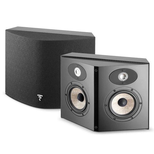 FOCAL ARIA SR 900 COPPIA DIFFUSORI SURROUND BLACK NUOVI - Immagine 1 di 1