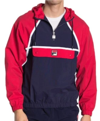 Brand New FILA USA Astor Colorblock Quarter Zip Jacket, Size L - Image 1 of 4
