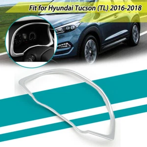 For Hyundai Tucson 2016-2018 Chrome Instrument Panel Trim Surround Frame - Bild 1 von 4