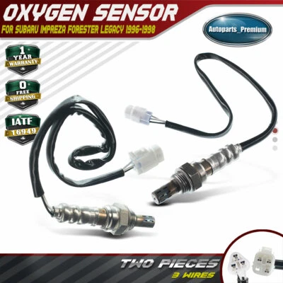 2x Sensores de oxígeno aguas arriba y aguas abajo para Subaru Forester Impreza Legacy 2,5 L Foto 1 de 4
