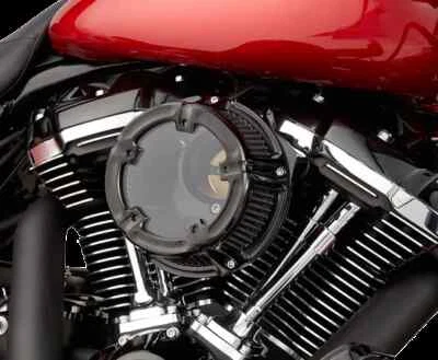 Arlen Ness Method 透明空气过滤器套件黑色 Harley Electra 超经典 99-07 — 第 1/4 张图片