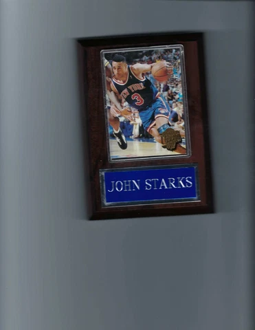 JOHN STARKS PLAQUE NEW YORK KNICKS NY BASKETBALL NBA  C Cover