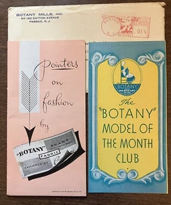 Seltene 1947 HINWEISE AUF MODE Botanik Vintage Katalog Herbst Frauen Kinder Kleidung - Bild 1 von 14