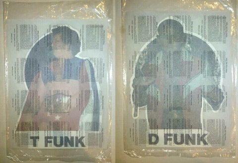 Terry Dory Funk jr Brothers Vintage Wrestling Iron On T Shirt Transfers NWA ECW Cover