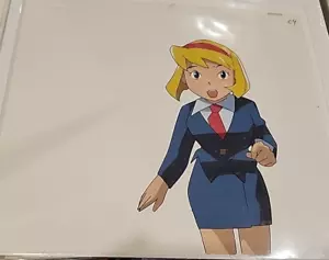 Matsuki Nenga - Weltraumpirat Mito Animation Production Cel mit Zeichnung C9 - Bild 1 von 2