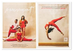 Anuncio impreso Free People Toni Breidinger Troy Mullins Suni Lee 2021 anuncio - Imagen 1 de 5
