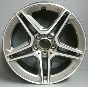 MERCEDES A CLA CLASS W177 18" AMG ALLOY WHEEL 2018-ON TREMOLITE GREY GENUINE X1 - Picture 1 of 12