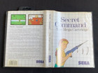 Secret Command - Sega Master System PAL - SAFE POST