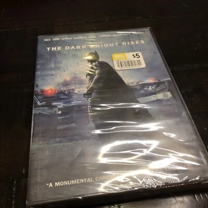 The Dark Knight Rises (DVD, 2012)New Tear In Shrink Wrap - Picture 1 of 3