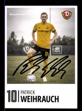 Patrick Incense Autograph Card Dynamo Dresden 2022-23 Original Signed