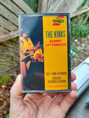 Cassette The KINKS Sunny Afternoon. Made in England 1990 Castle communication - Image 1 of 4