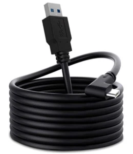 16ft Link Cable for Oculus Quest 2 VR USB 3.0 Type C-A PC Gaming & Charging Cord - Picture 1 of 6