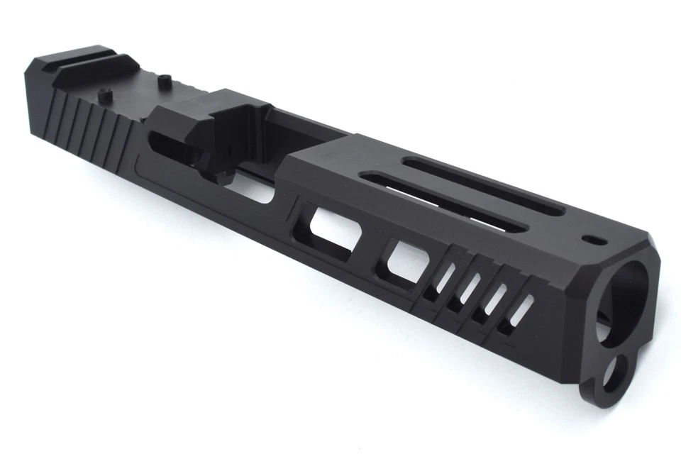 HOOPER GUN WORKS Lightening cut slide for Glock 21, G21 45acp HGW Titan RMR USA Made 17-4ph Black