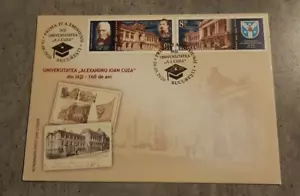 ROMANIA-2020-UNIVERSITY ALEXANDRU IOAN CUZA FIRST DAY COVER-PREMIER JOUR - Picture 1 of 2