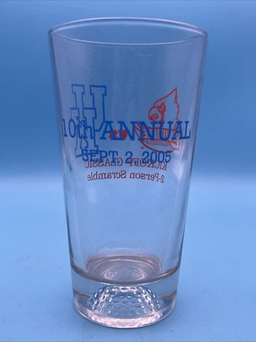 Louisville Cardinals VS Kentucky￼ Wildcats Golf Annual Kickoff 2005 Glass Cover