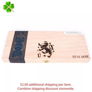 Caja de cigarros de madera vacía Liga Privada UF-13 Dark Único 13,75" x 5,75" x 1,25" - Imagen 1 de 12