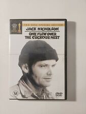 One Flew Over the Cuckoo's Nest DVD Region 4 VGC Comedy Drama Free Postage